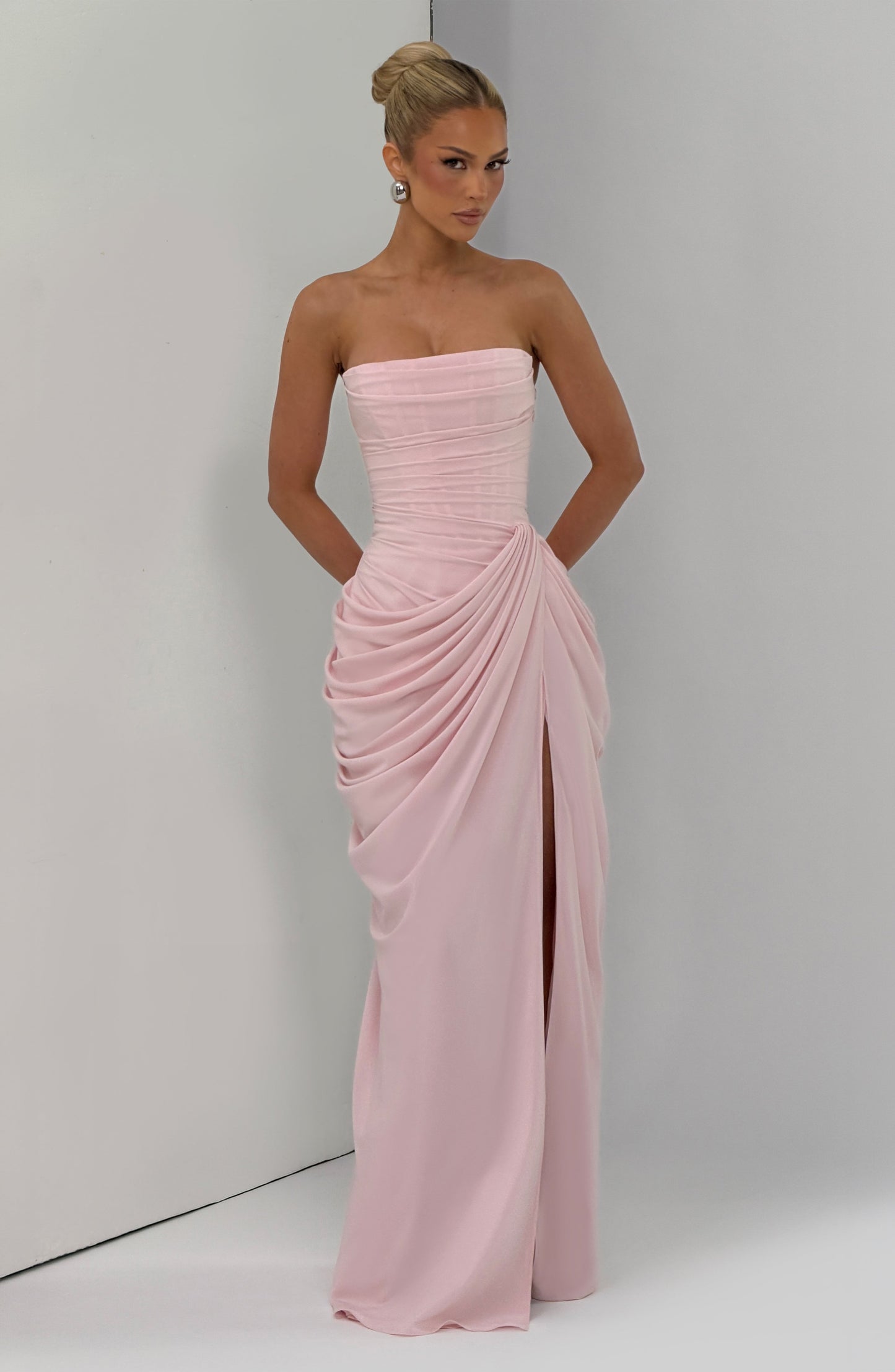 Cyra Maxi Dress Blush