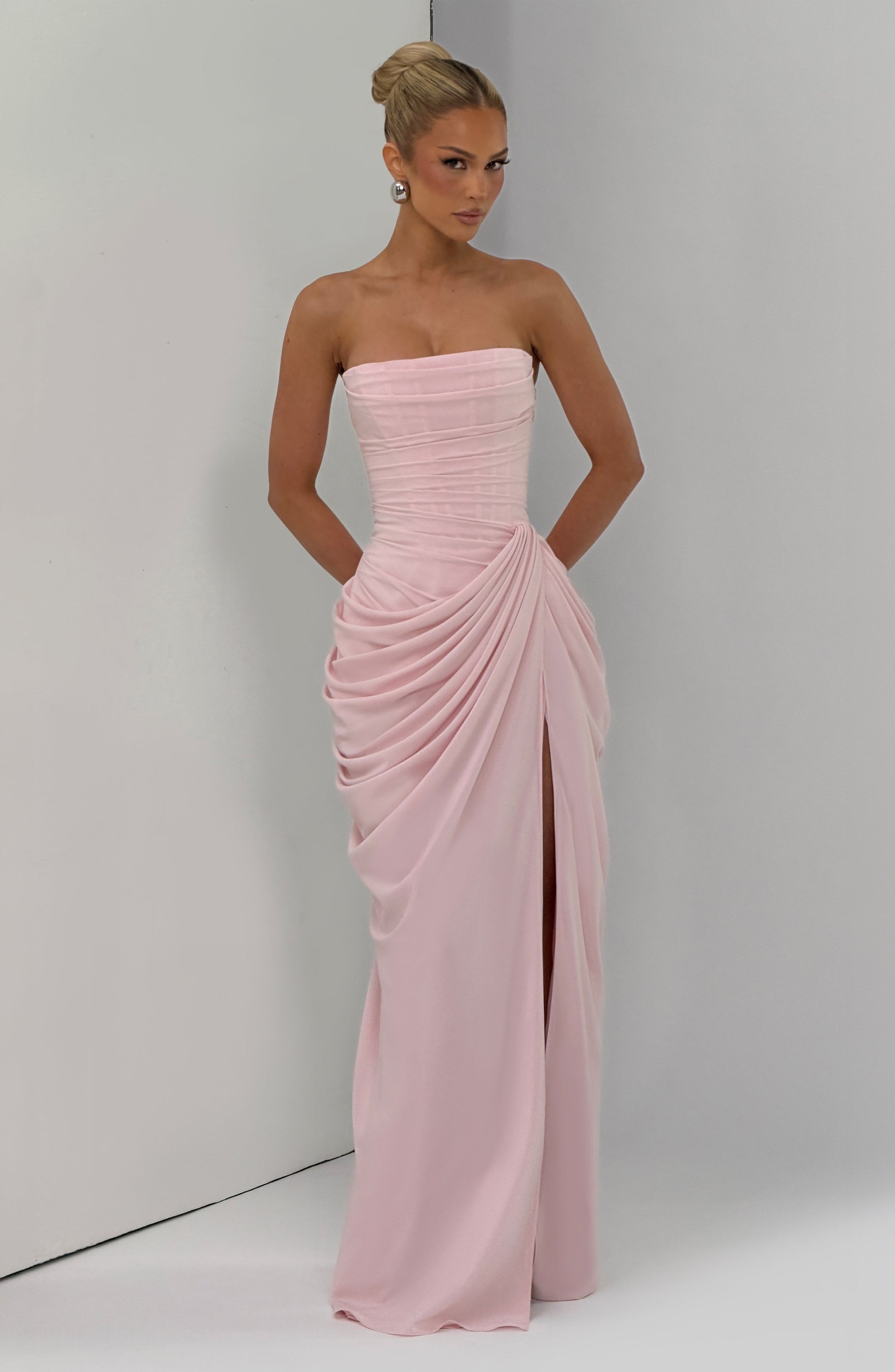 Cyra Maxi Dress Blush