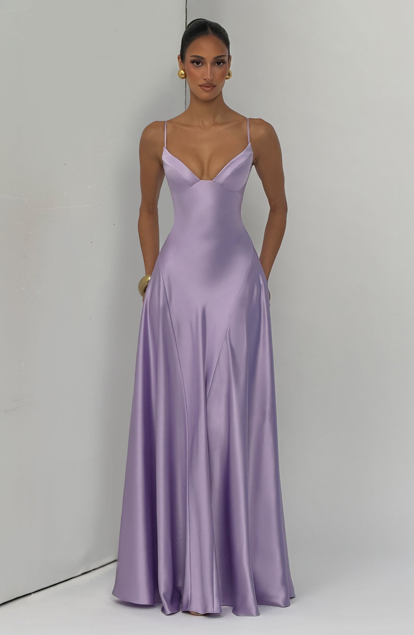 Asterin Maxi Dress Lilac