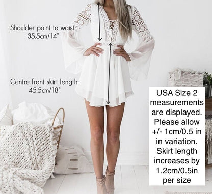 Alyse Dress White