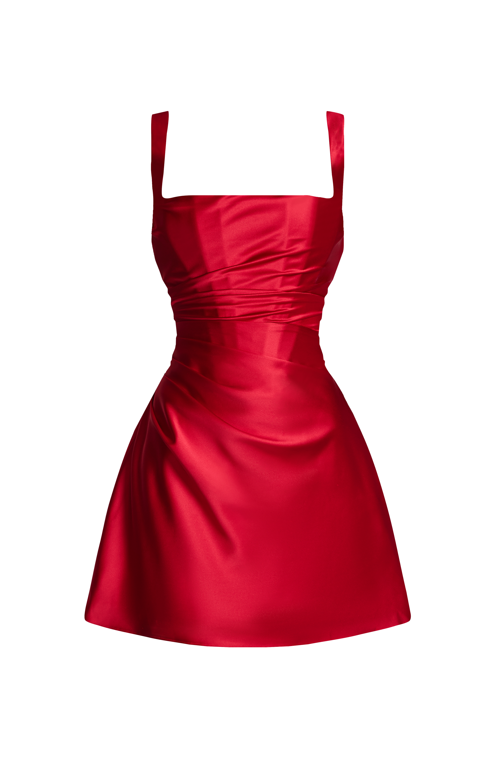 Calanthe Mini Dress Red