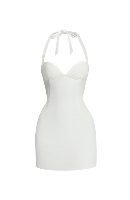 Cassia Mini Dress Ivory