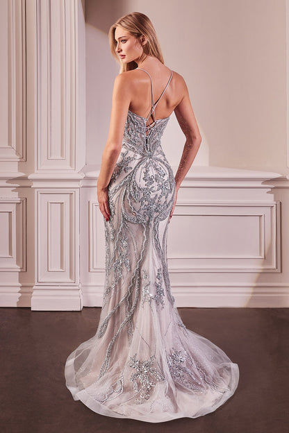 Corsica Gown Pearl Embellished Gown