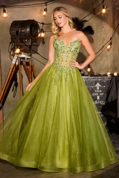 Jolia Gown A- Corset Tulle Dress