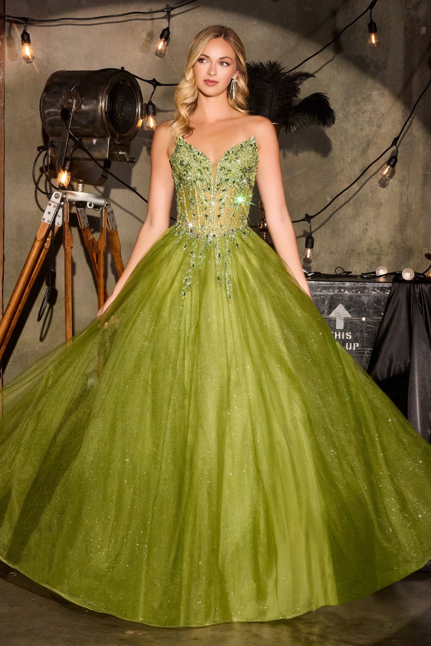 Jolia Gown A- Corset Tulle Dress
