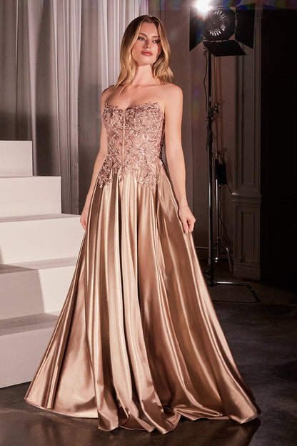 Bronwyn Gown A- Dress With Removable Straps