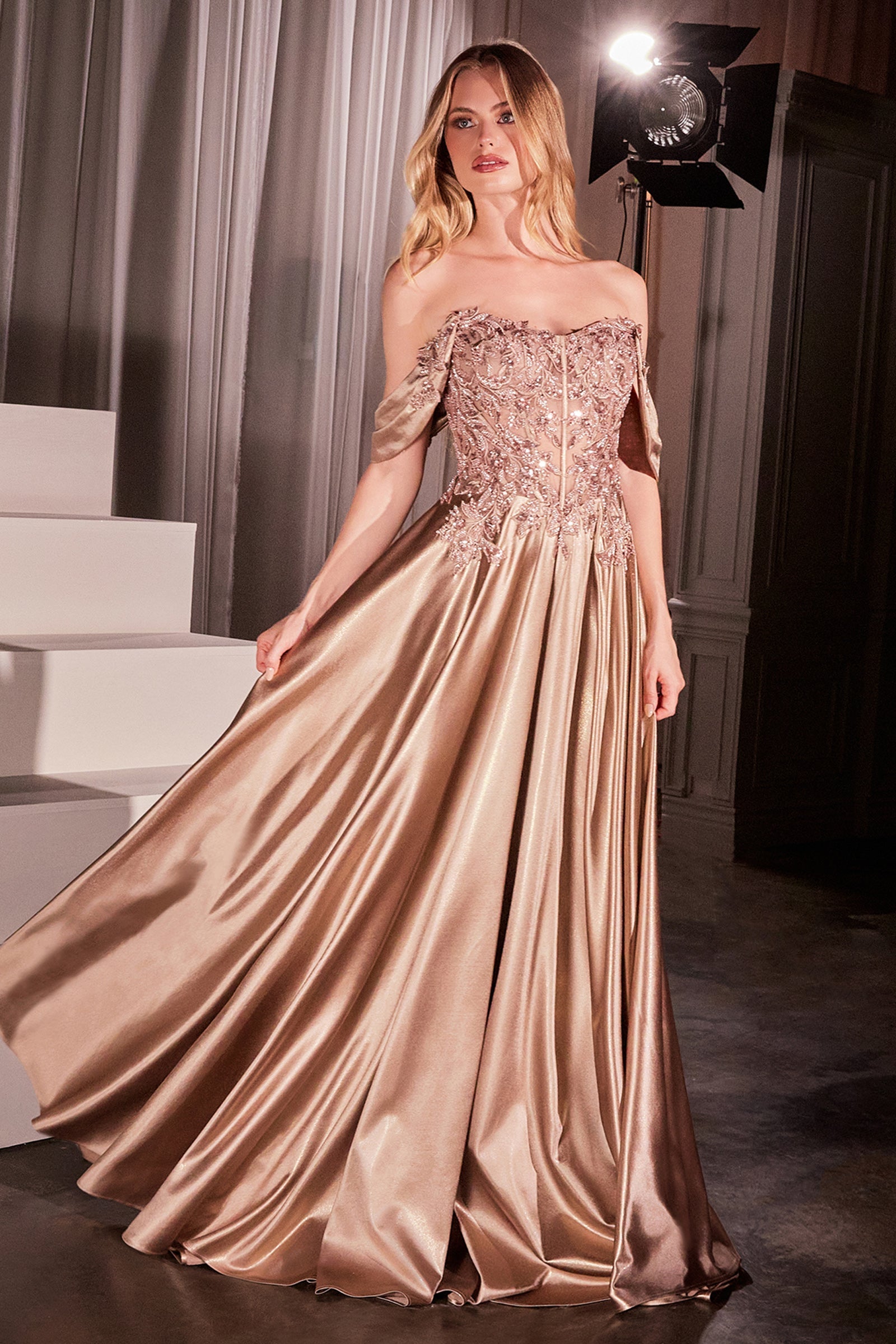 Bronwyn Gown A- Dress With Removable Straps