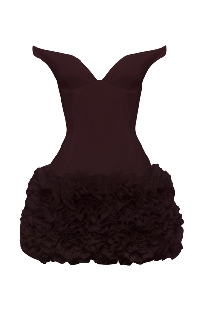 Aveta Mini Dress Plum