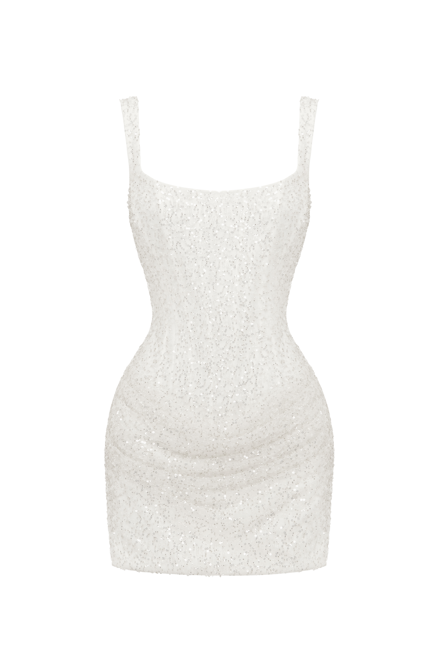 Christabel Mini Dress Ivory Sparkle