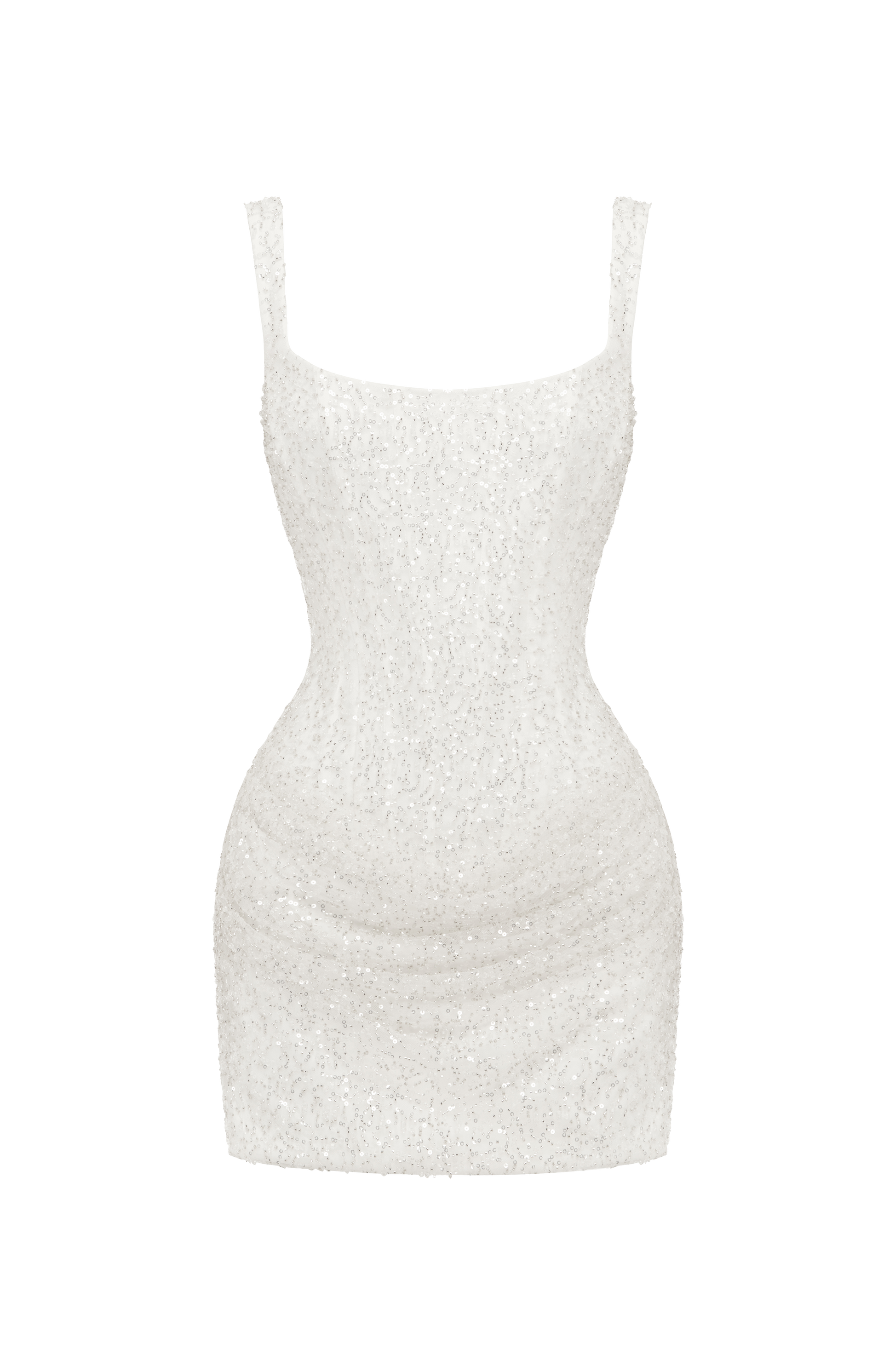 Christabel Mini Dress Ivory Sparkle