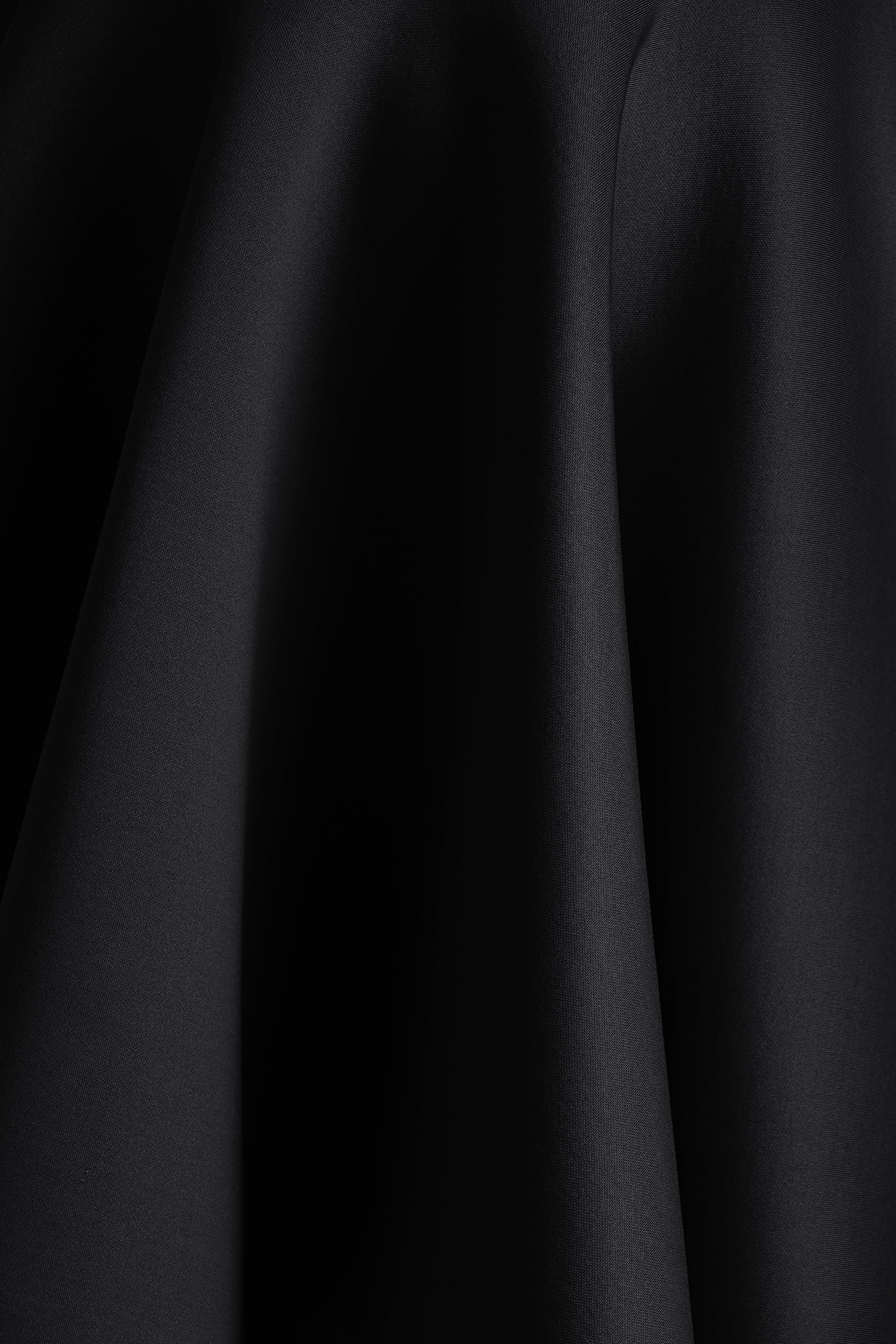 Peggy | Black Halter-Neck Skater Mini Dress