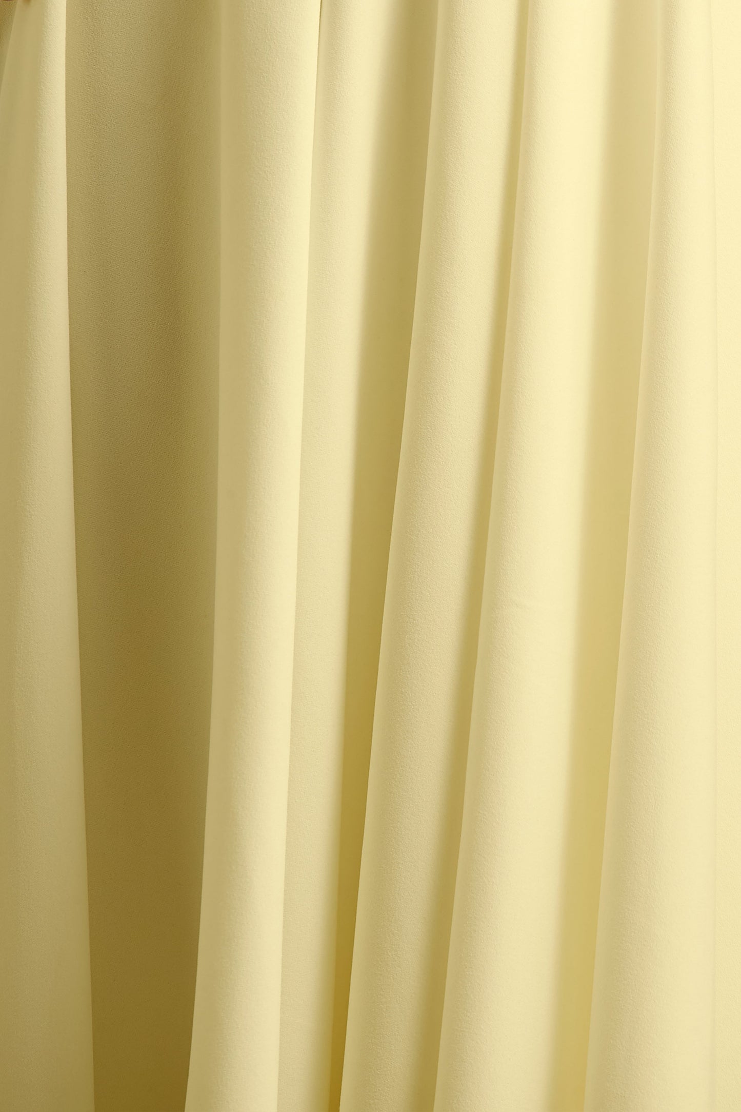 Parina | Lemon Strappy Volume-Hem Midi Dress