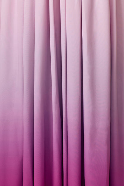 Nia | Pink Ombre Bandeau Maxi Dress