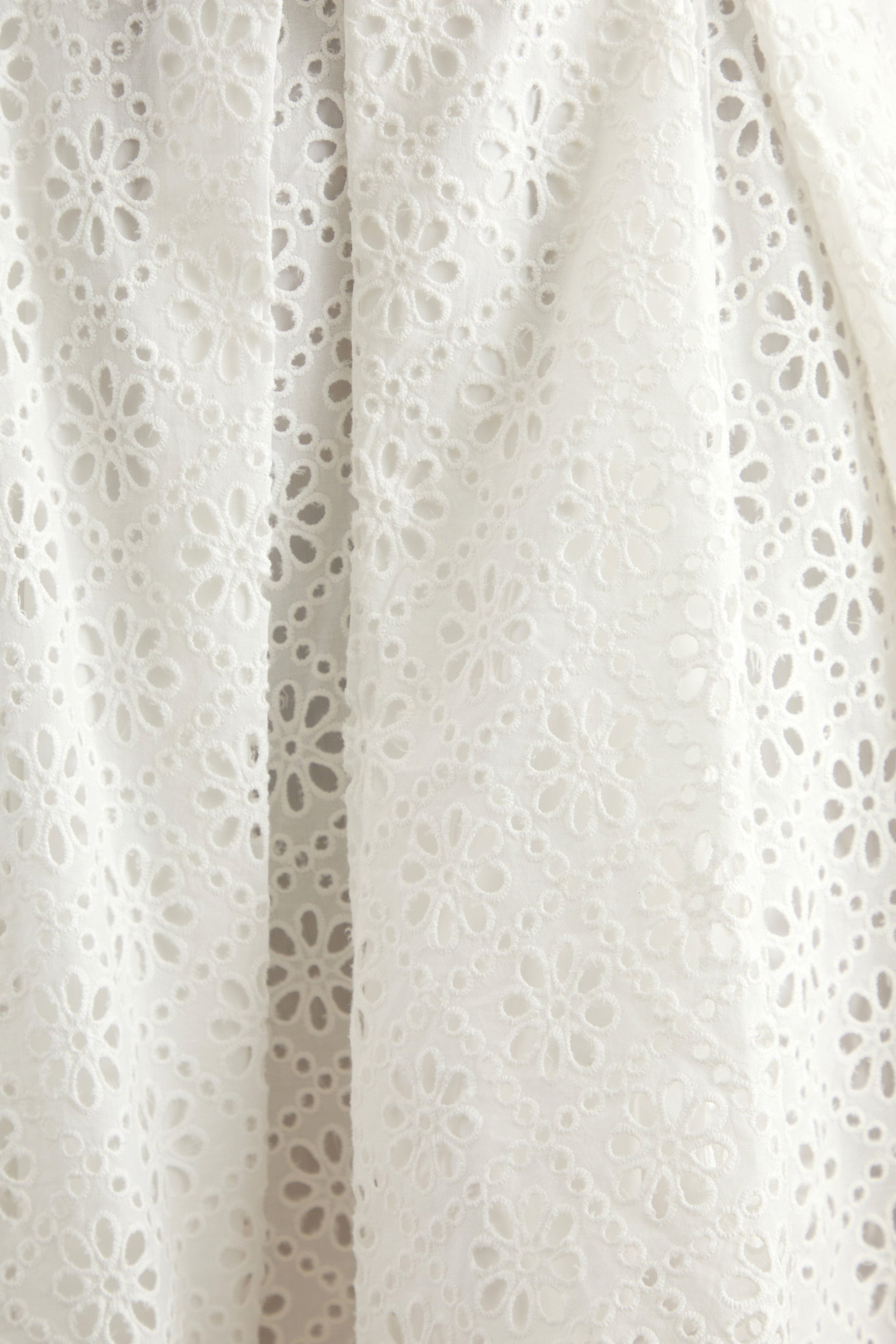 Elina | White Square-Neck Mini Dress With Bow Detail