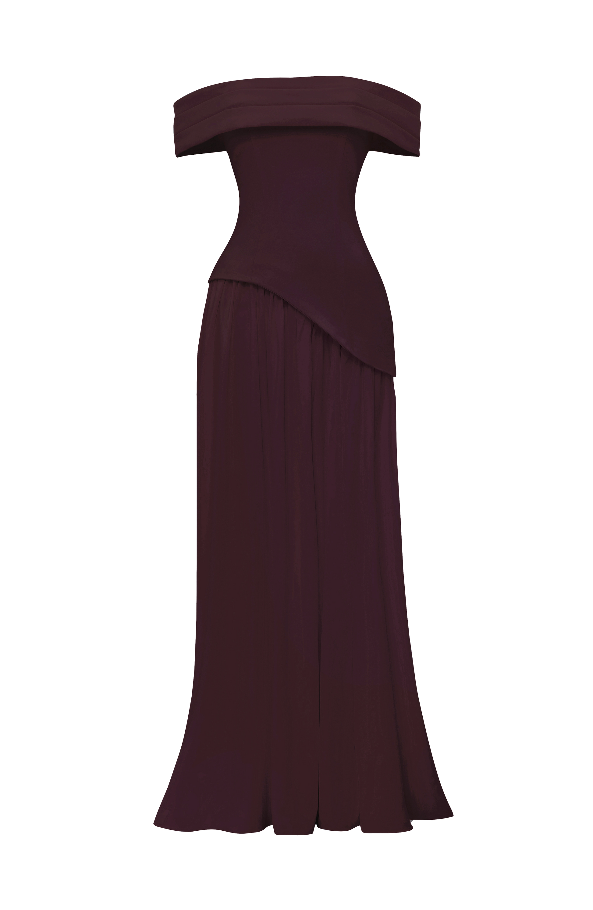 Delilah Maxi Dress Plum