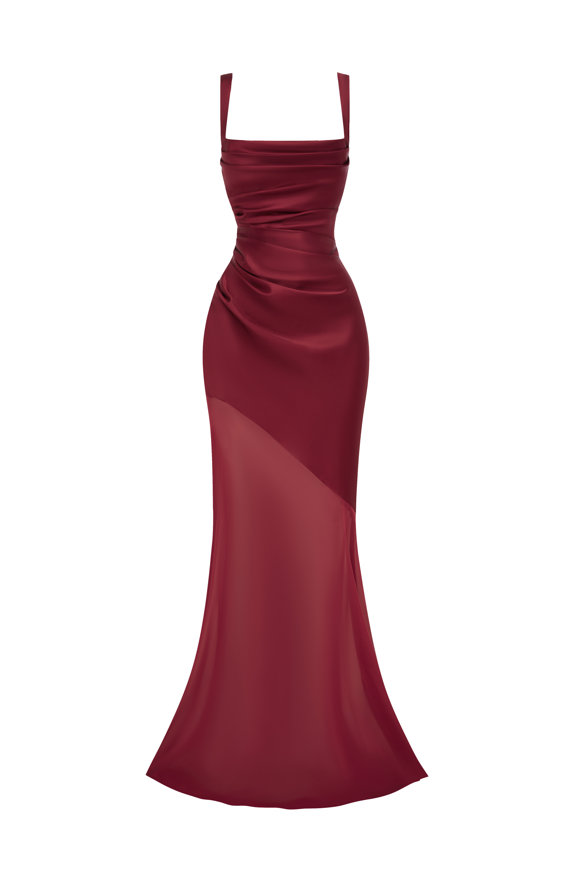 Eliza Gown Burgundy