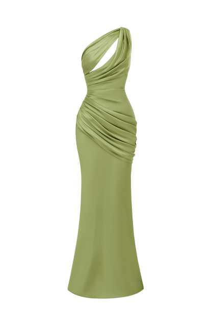 Emina Maxi Dress Light Olive