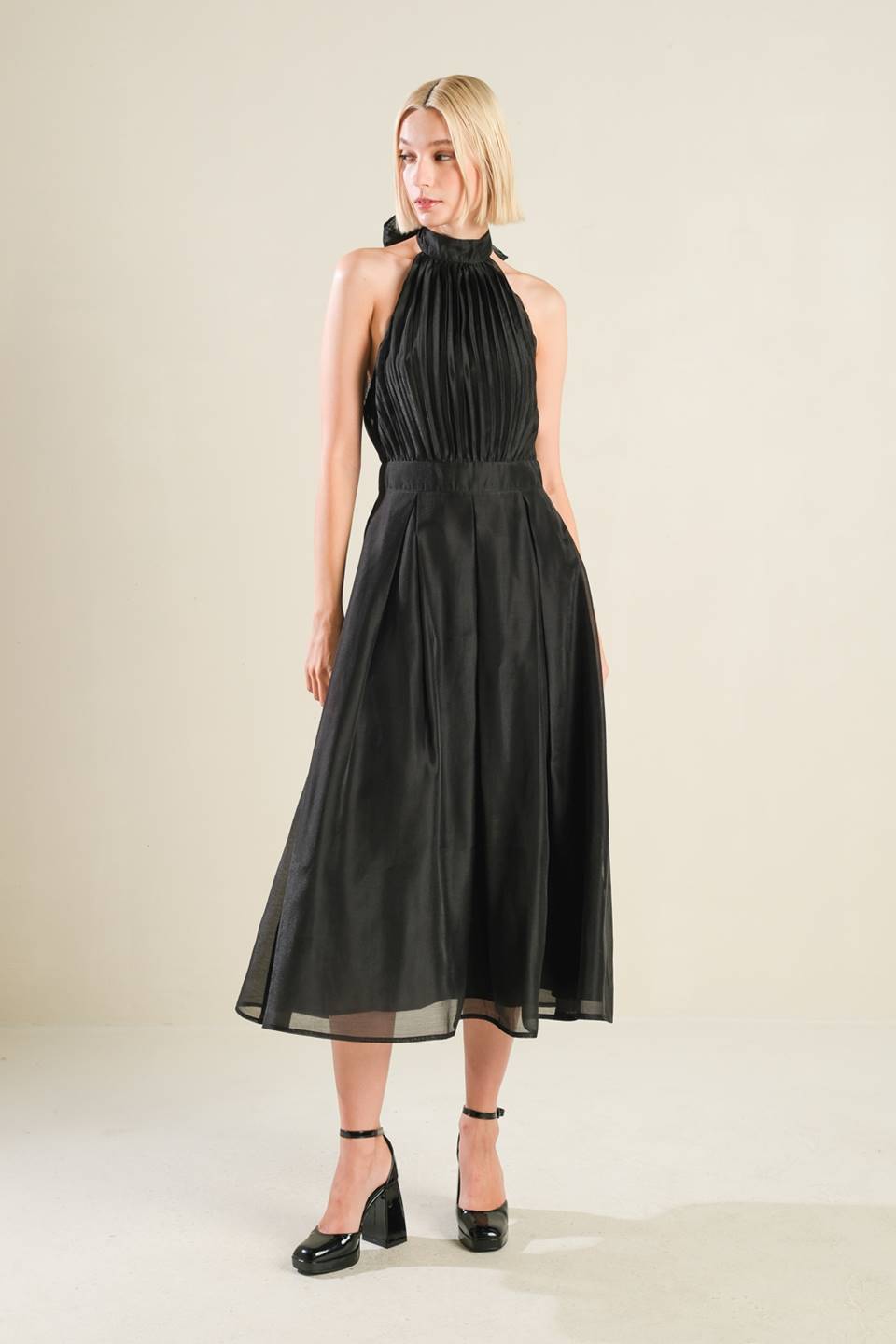 INVITATION TO LOVE WOVEN MIDI DRESS FINAL
