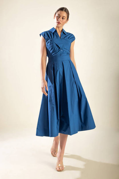 DREAMY IMPRESSION MIDI DRESS