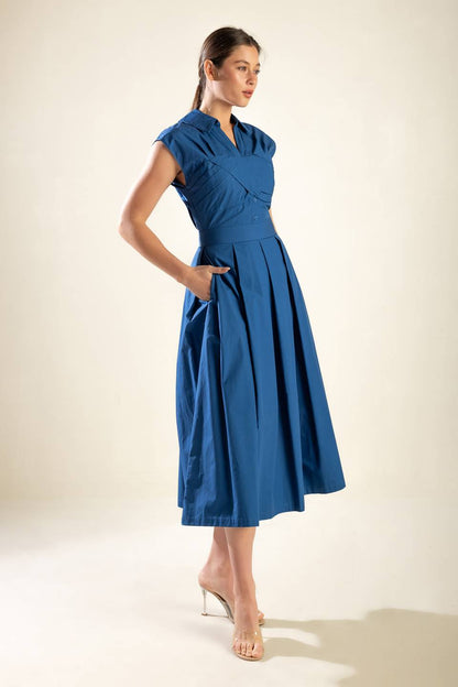 DREAMY IMPRESSION MIDI DRESS