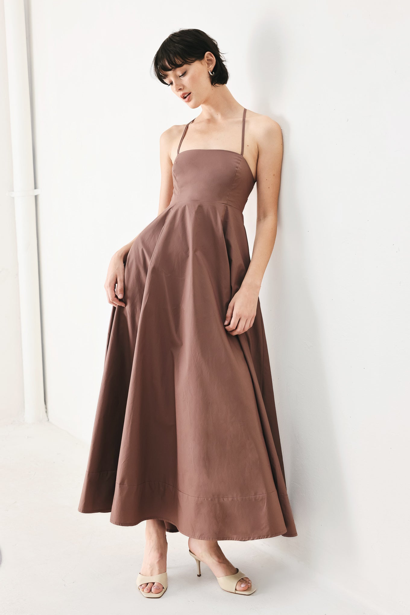 PURE OPEN BACK MIDI DRESS FINAL