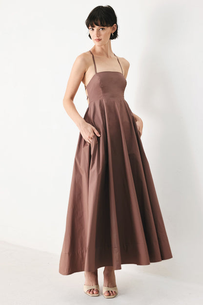 PURE OPEN BACK MIDI DRESS FINAL