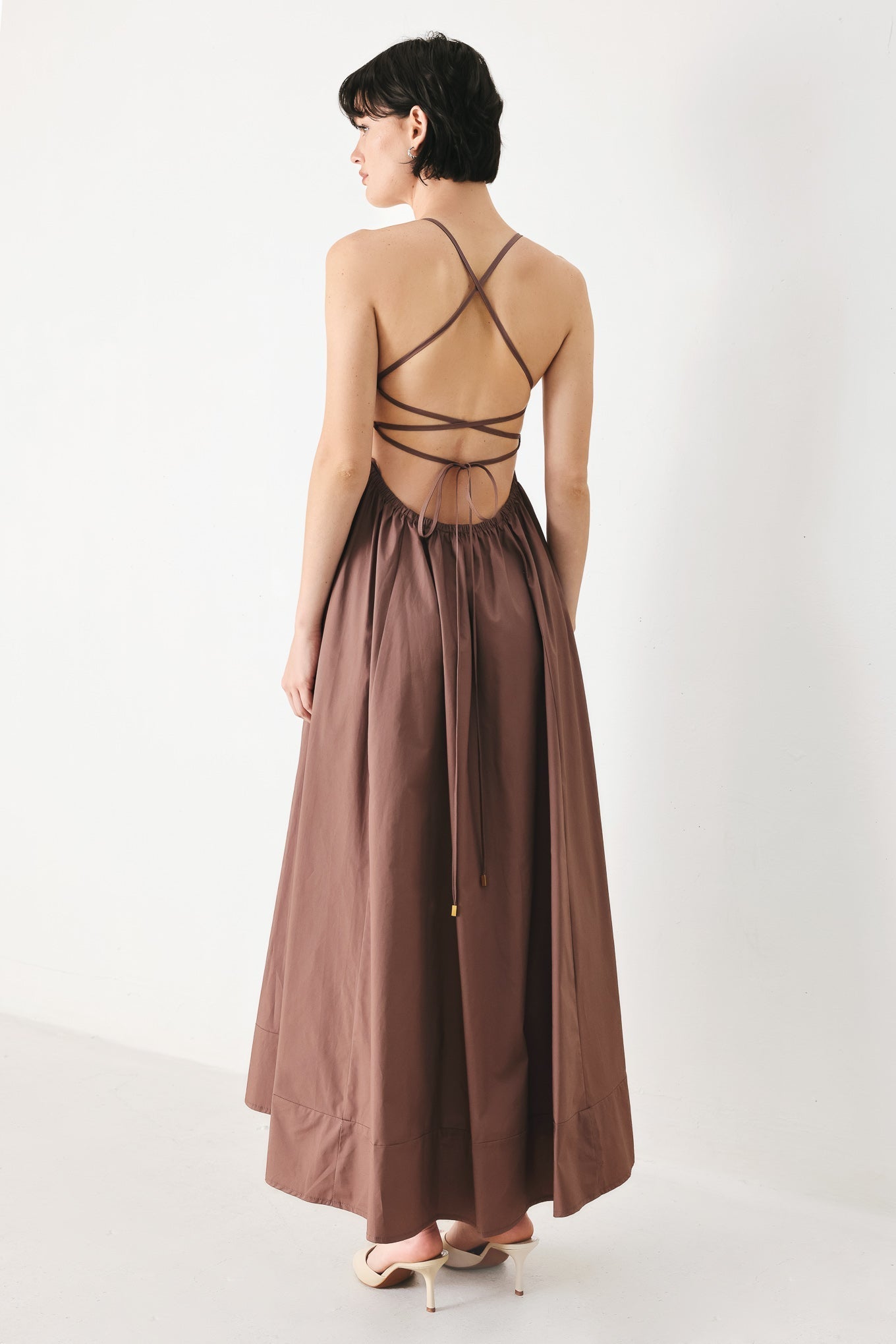 PURE OPEN BACK MIDI DRESS FINAL