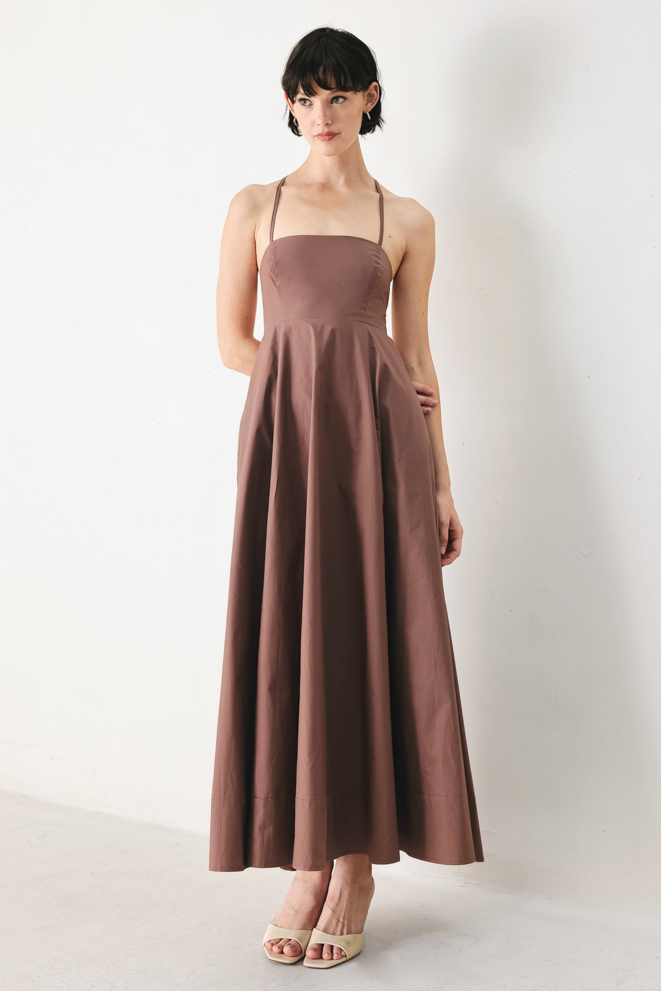 PURE OPEN BACK MIDI DRESS FINAL