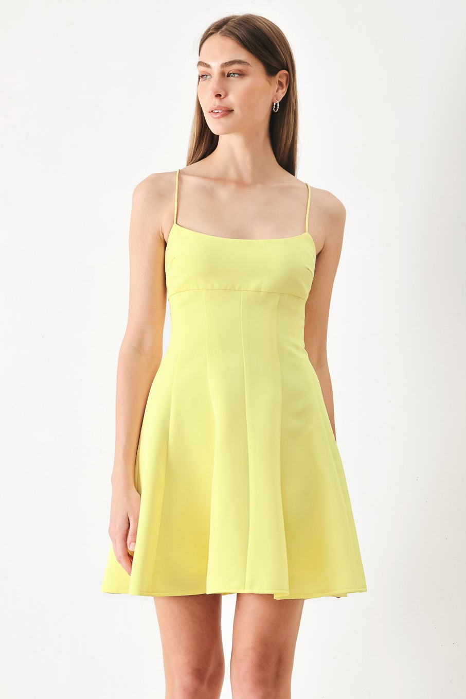 FRESH YELLOW CAMI DRESS
