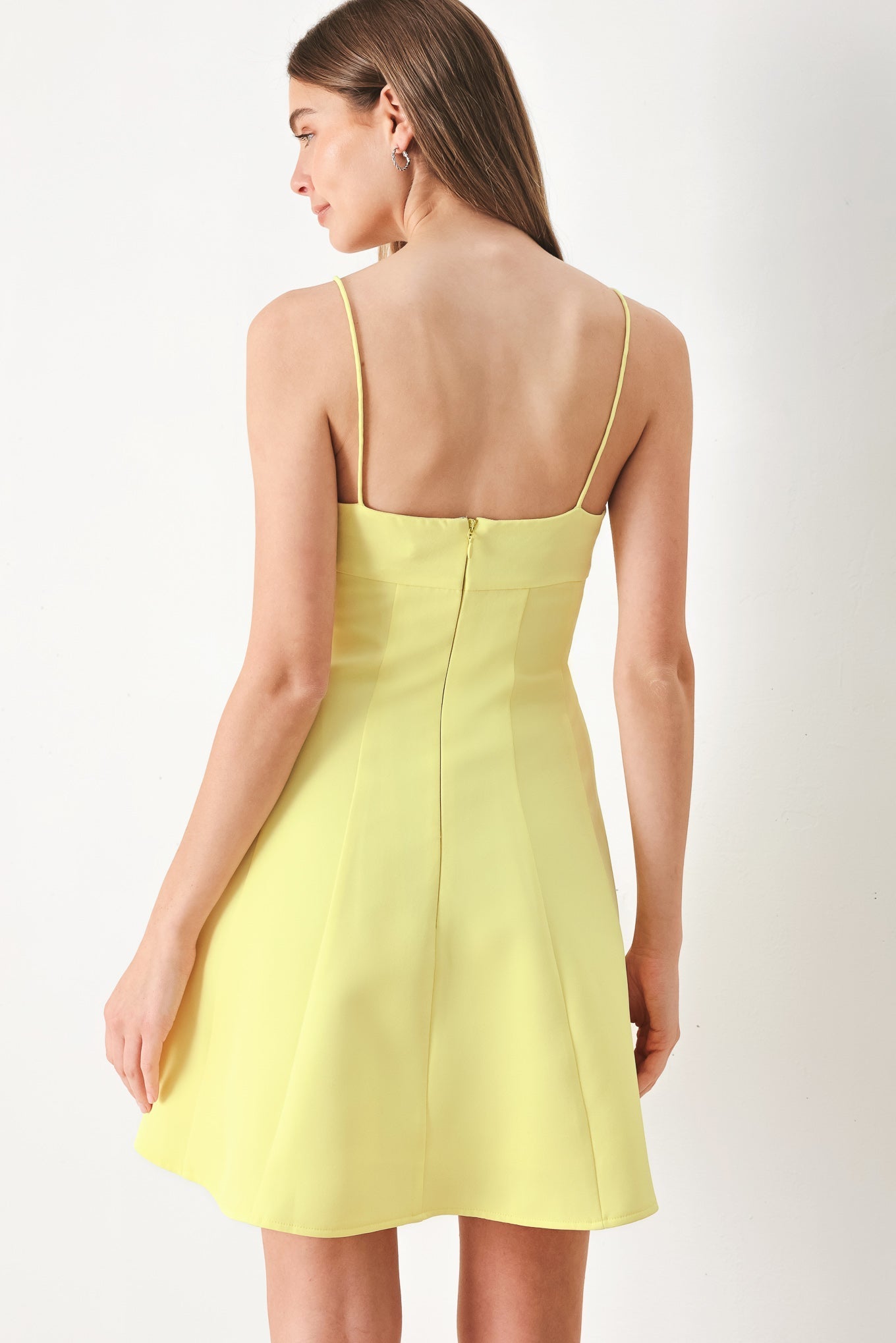 FRESH YELLOW CAMI DRESS