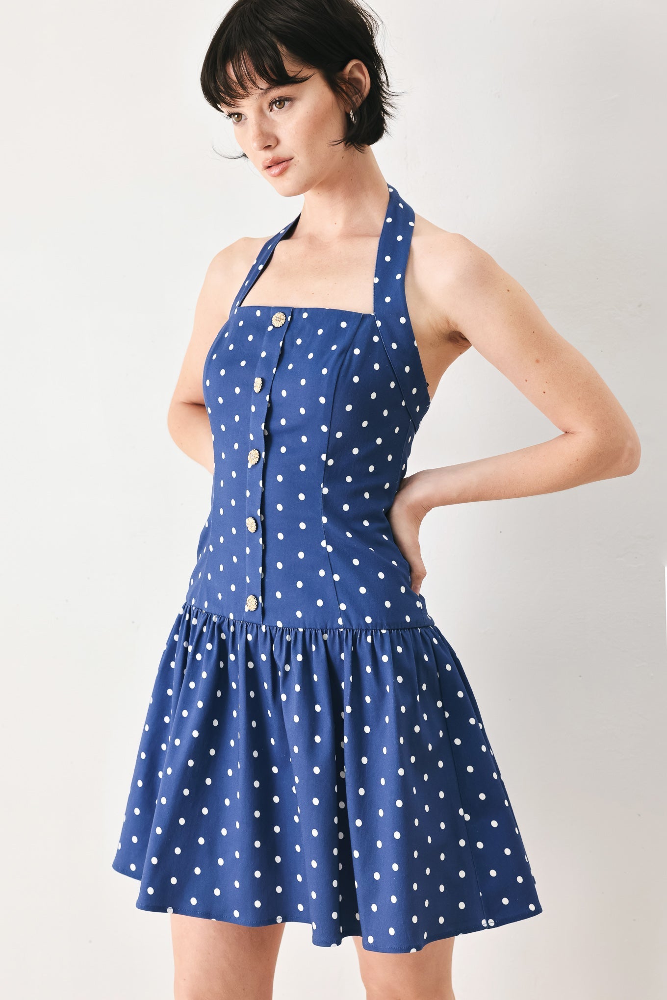 DOTS & DREAMS MINI DRESS