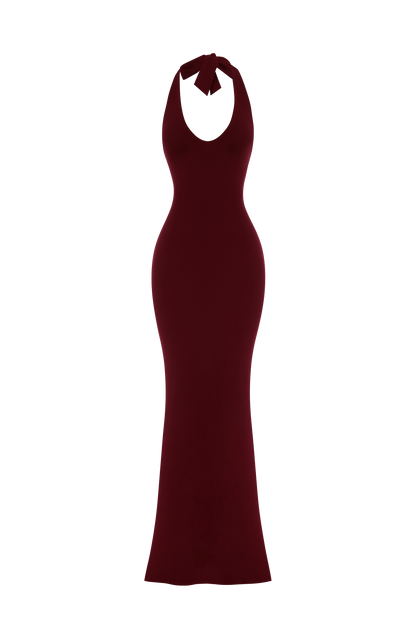 Fern Maxi Dress Cherry Lacquer