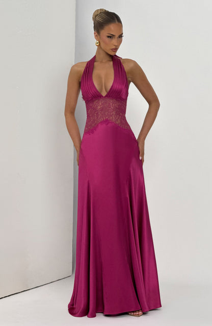 Virella Maxi Dress Fuchsia