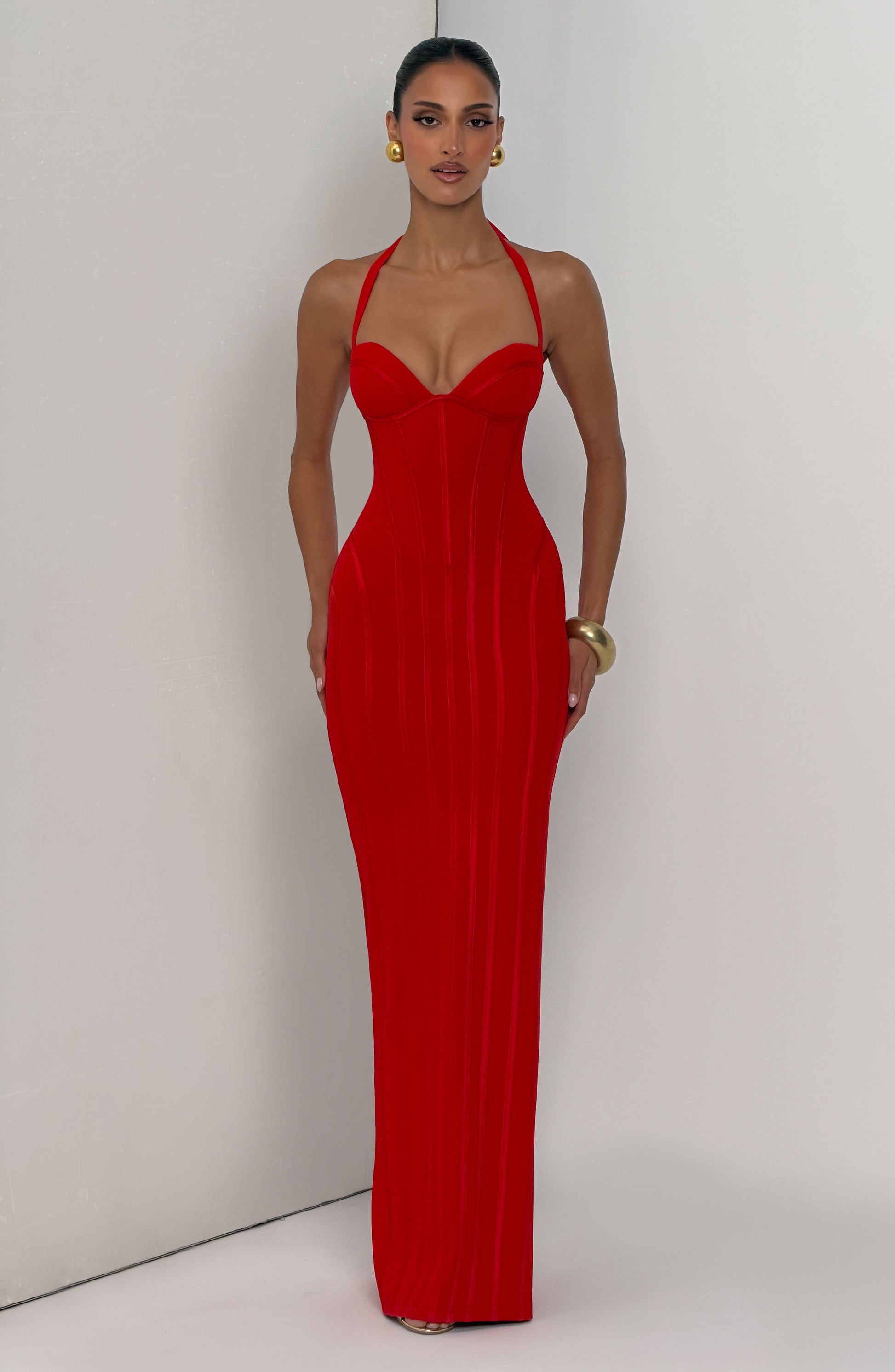 Nigella Maxi Dress Red