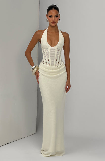 Neeka Maxi Dress Ivory