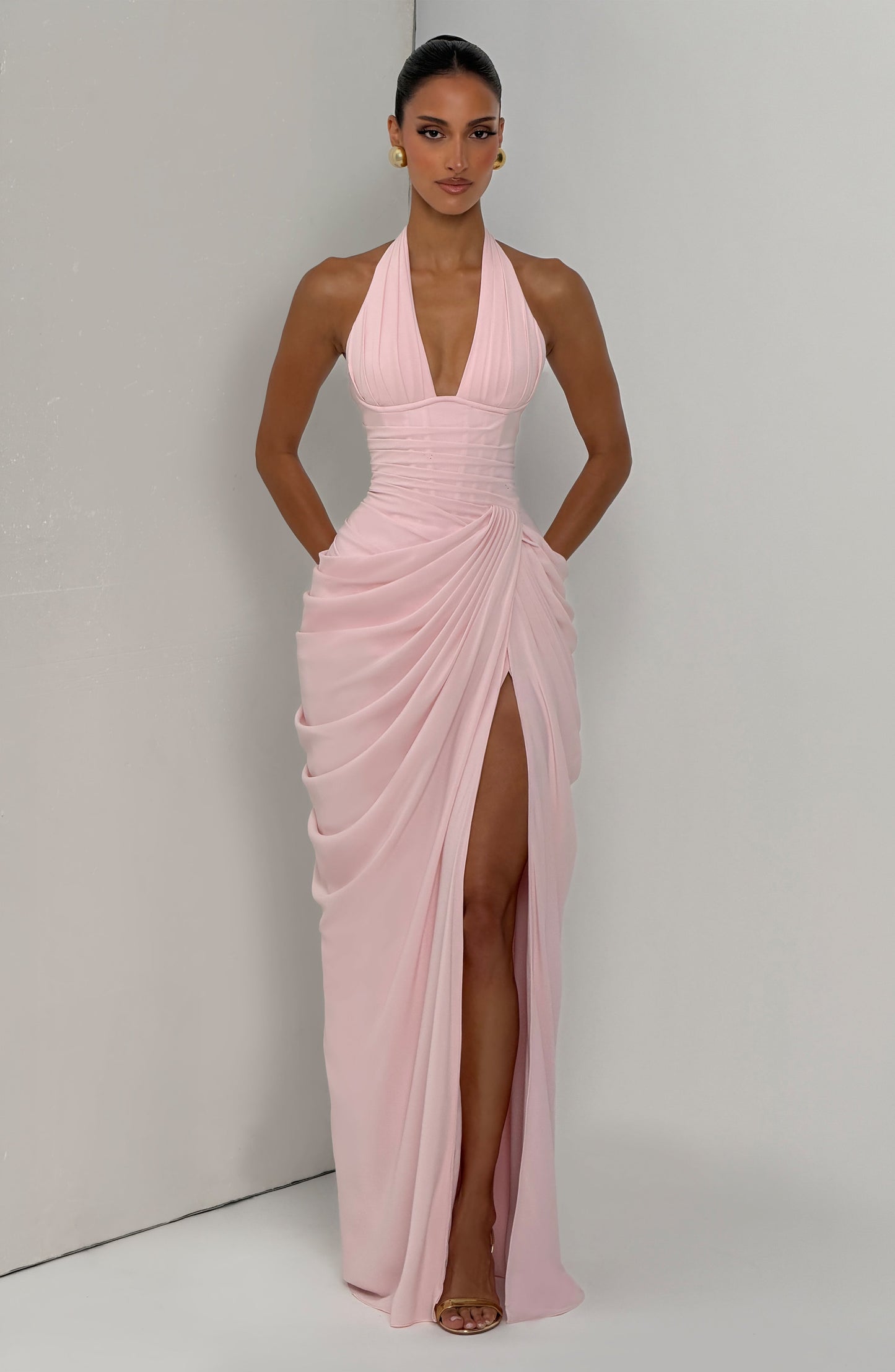 Minette Maxi Dress Blush