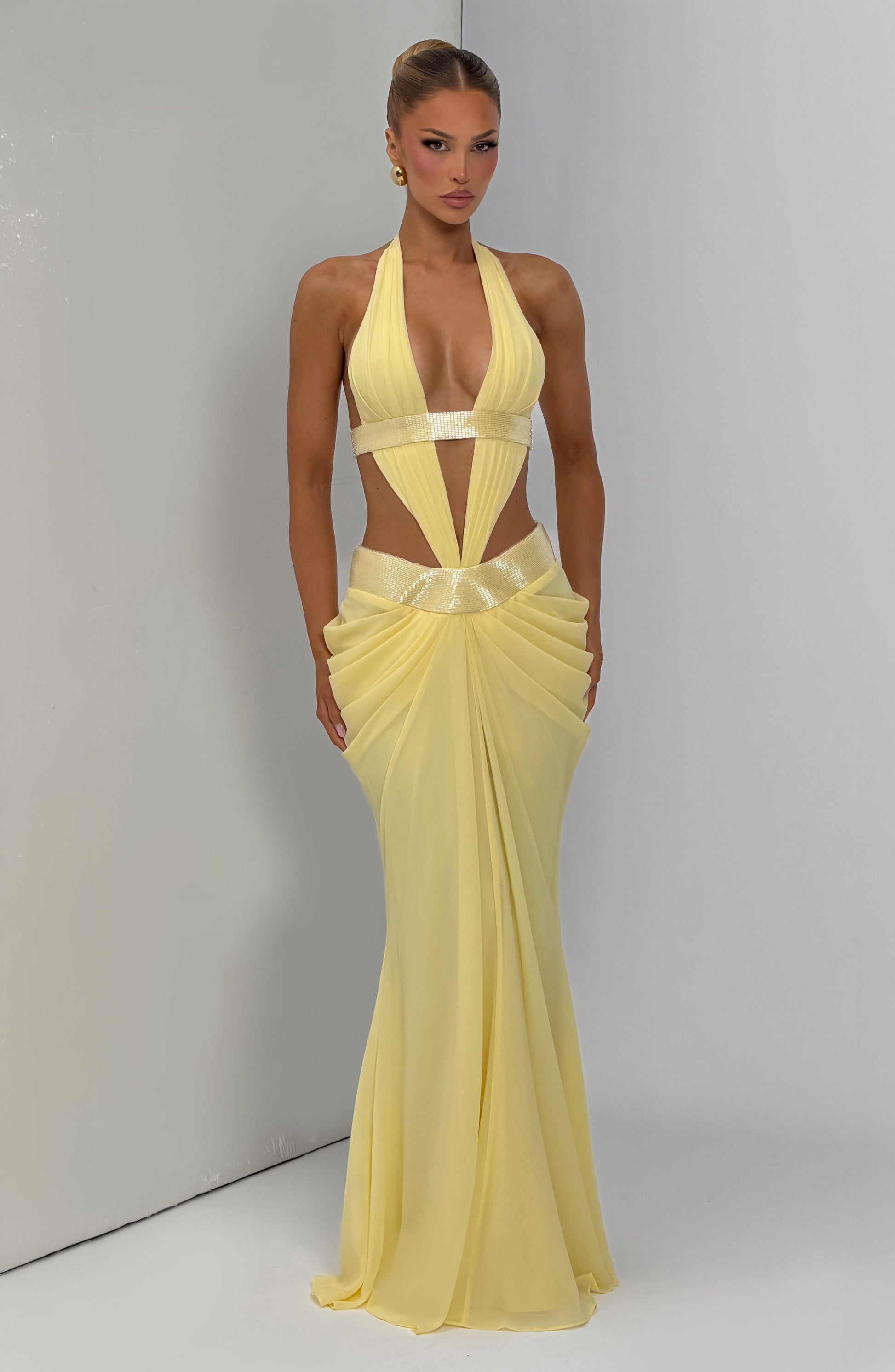 Sophie Maxi Dress Lemon