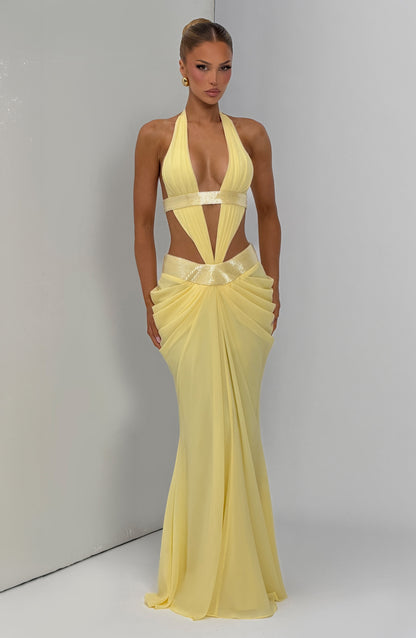 Sophie Maxi Dress Lemon