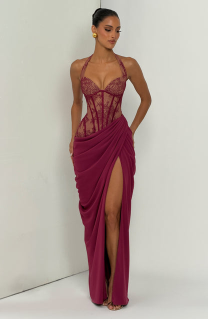 Bonita Maxi Dress Mulberry