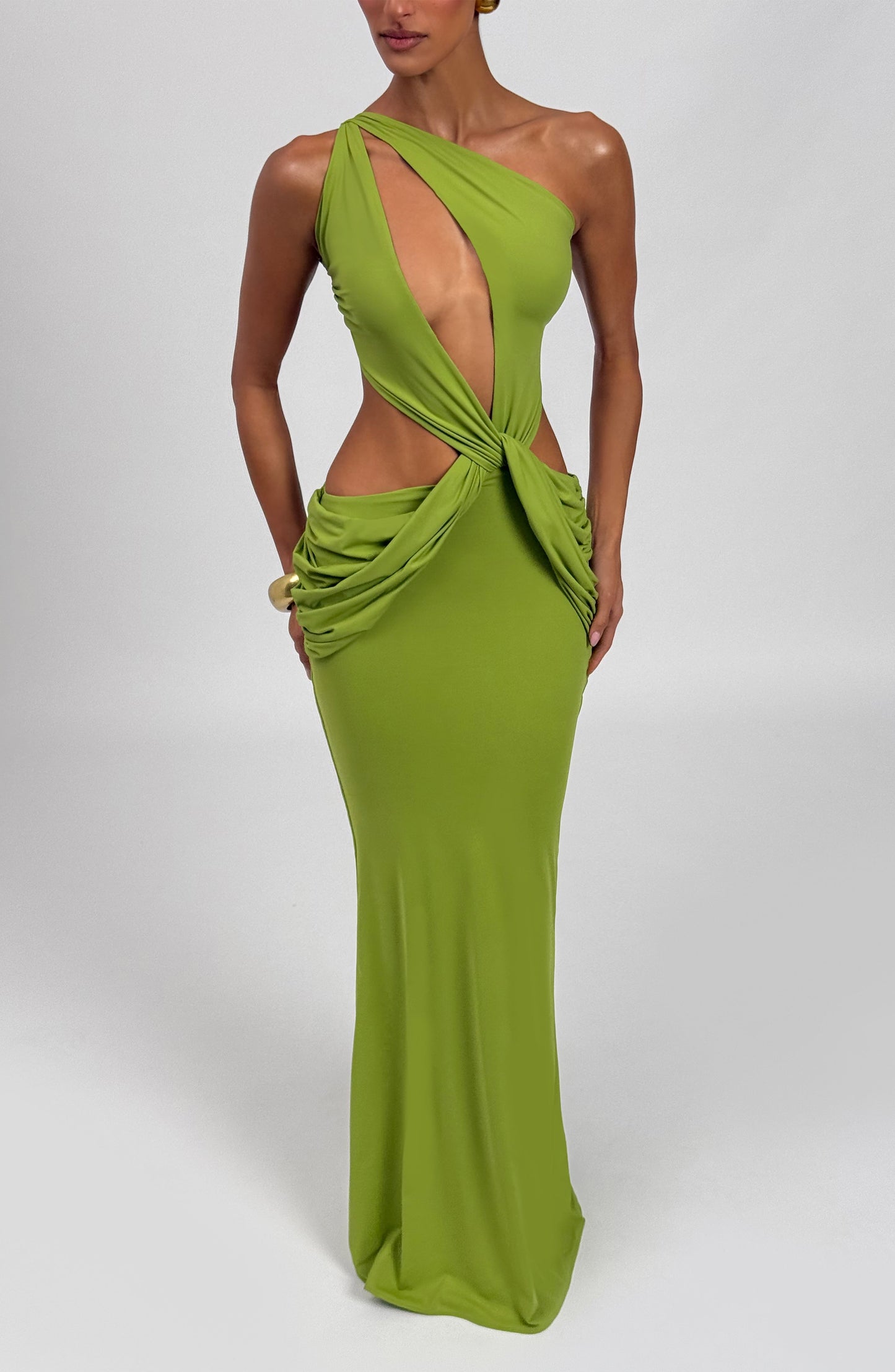 Onyx Maxi Dress Olive