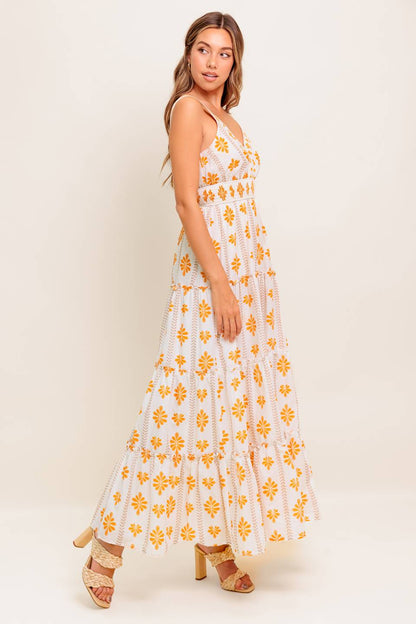 DAILY DELIGHT MAXI DRESS YELLOW