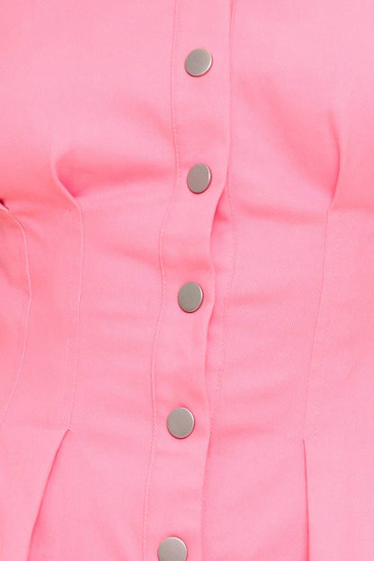 COTTON CANDY DAYS PINK MINI DRESS