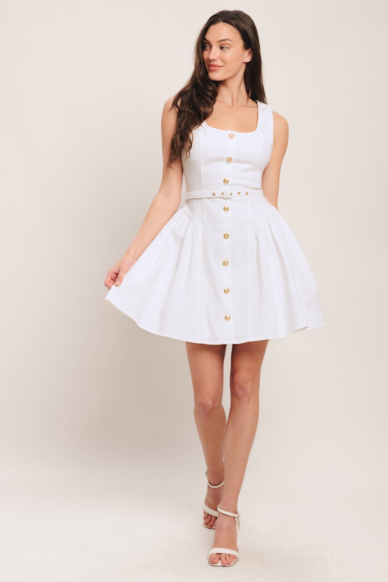 GOLDEN HOUR MINI DRESS