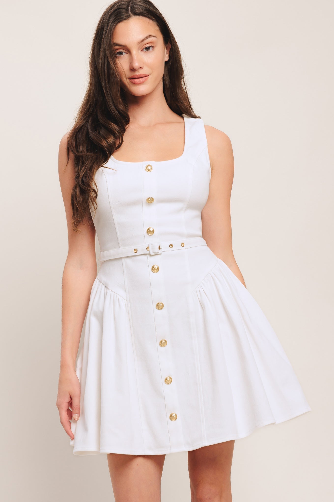 GOLDEN HOUR MINI DRESS