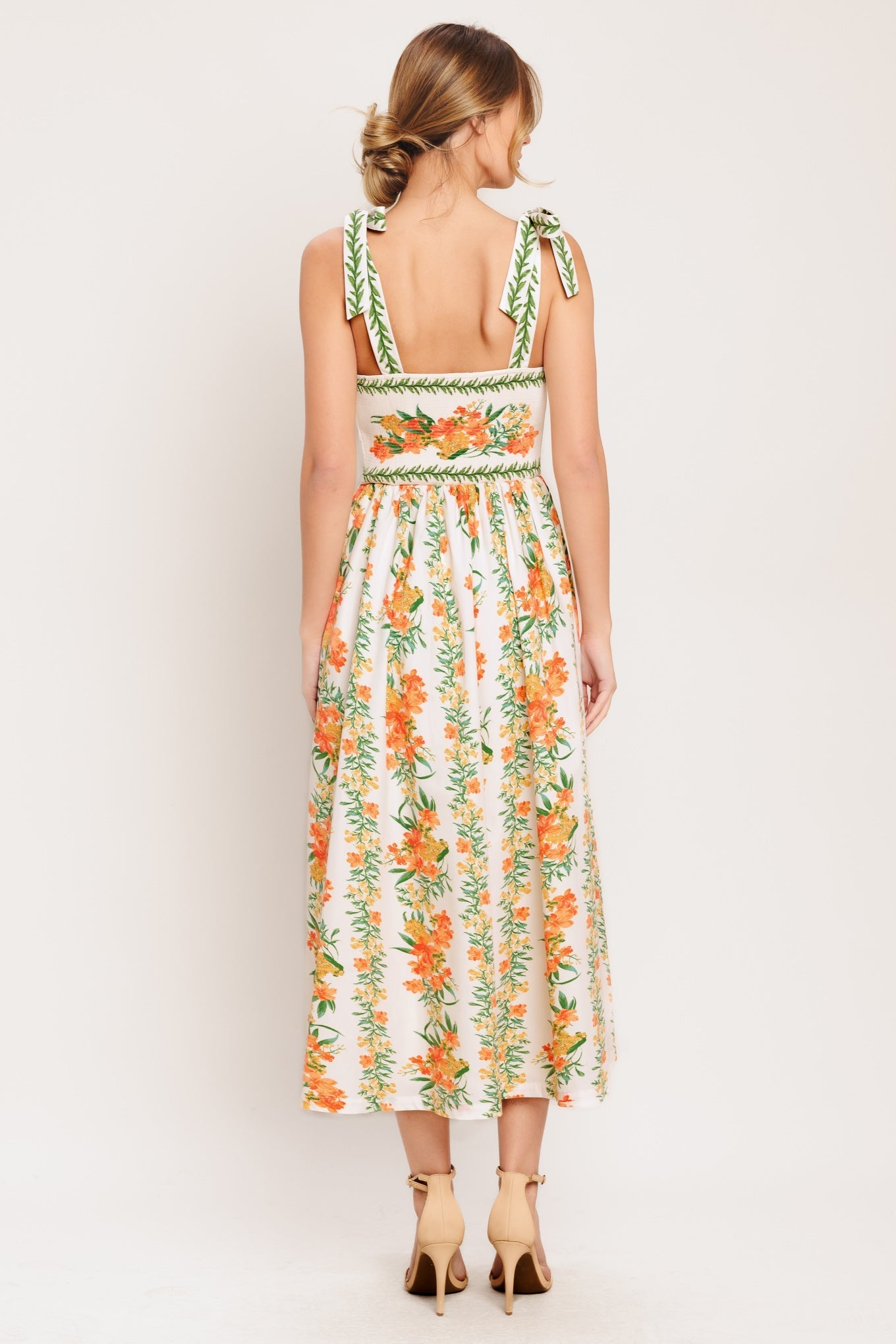 MARIGOLD BREEZE MIDI DRESS