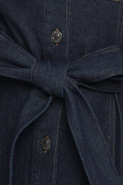 AUTUMN DAYS DARK DENIM MINI DRESS FINAL