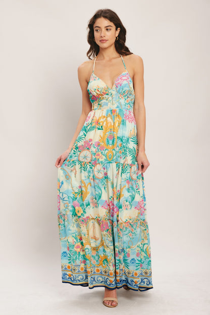 CAPRI SAIL AWAY MAXI DRESS