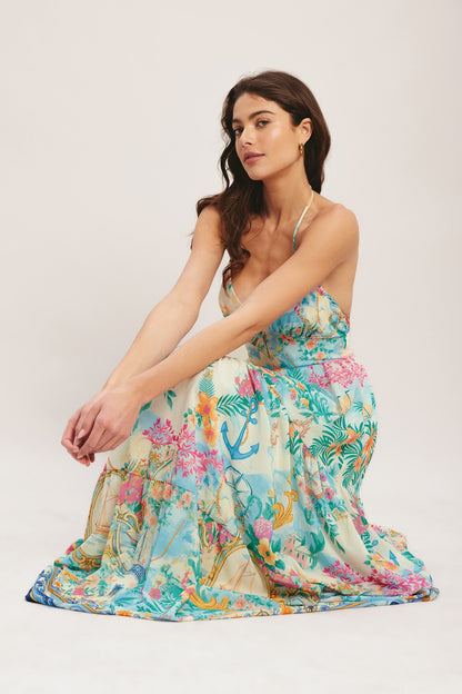 CAPRI SAIL AWAY MAXI DRESS