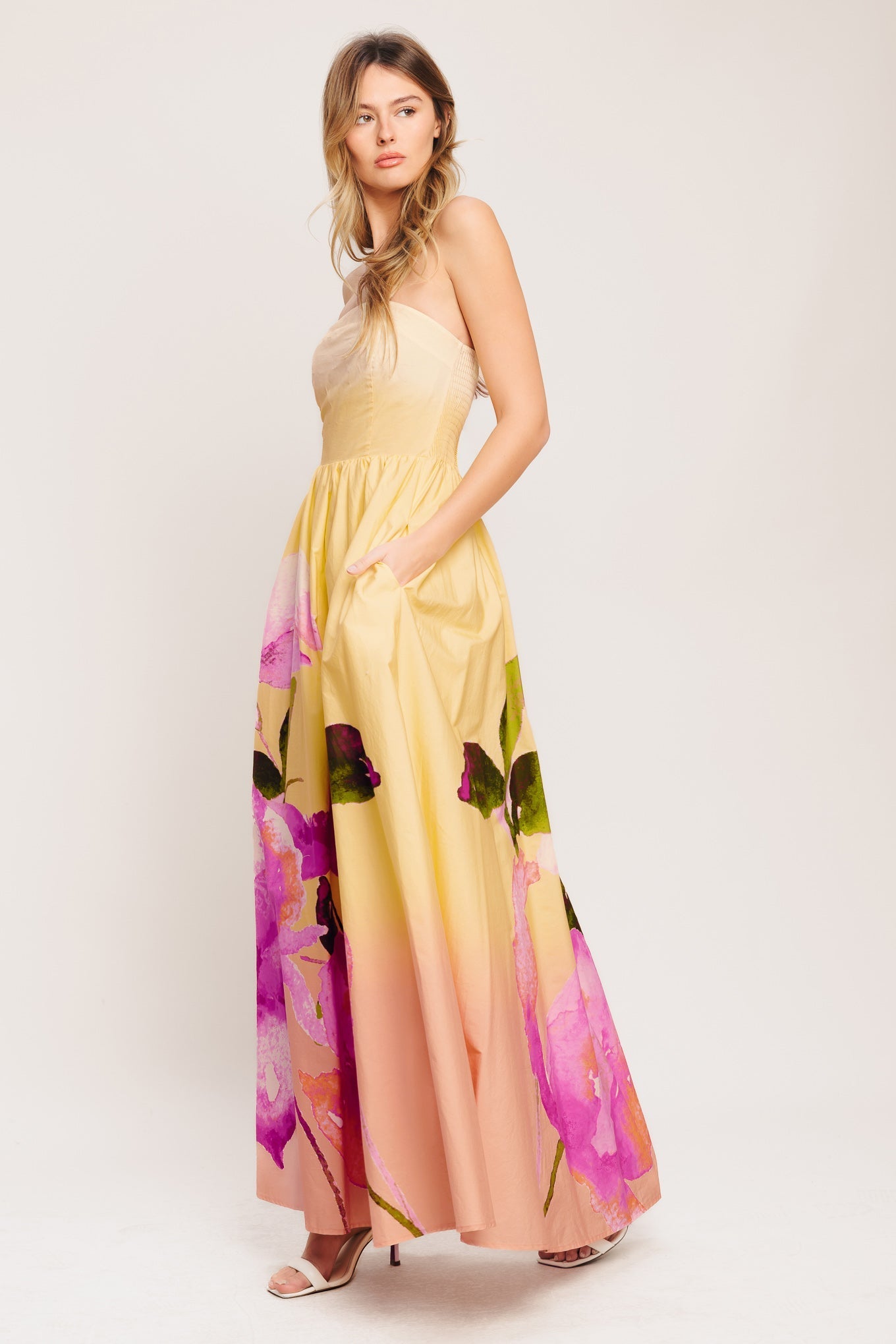 DREAMY OMBRE LIGHT YELLOW MAXI DRESS FINAL
