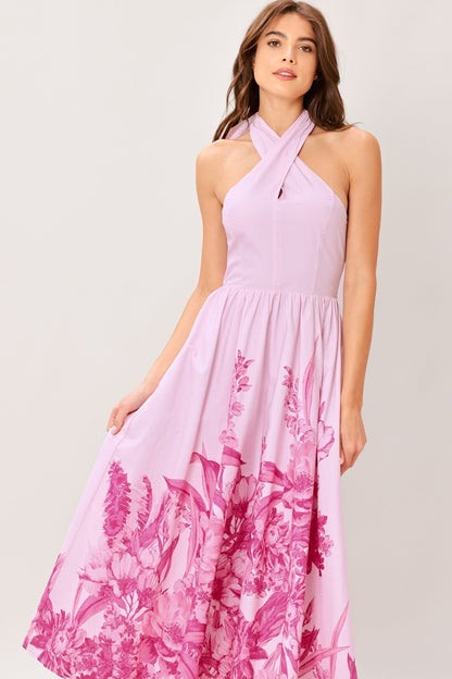 ROSELIGHT DREAM LIGHT PINK MIDI DRESS FINAL